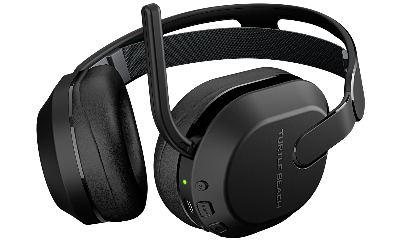 Słuchawki bezprzewodowe Turtle Beach Stealth 500 do PC - Widok od dołu pod kątem