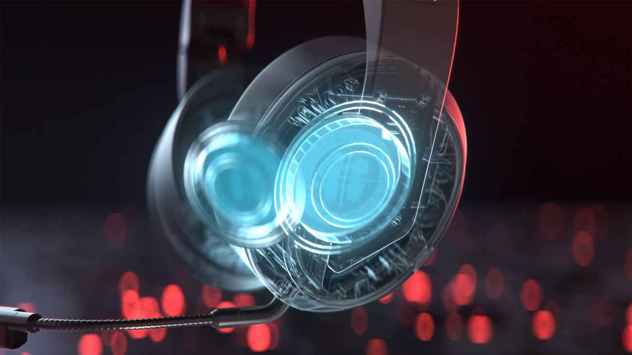 Turtle Beach Atlas Aero przyciski equalizer