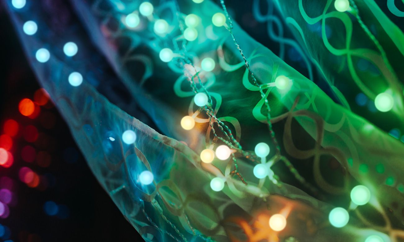 Nakładki Twinkly Mini Caps 100 na lampki - Lifestyle