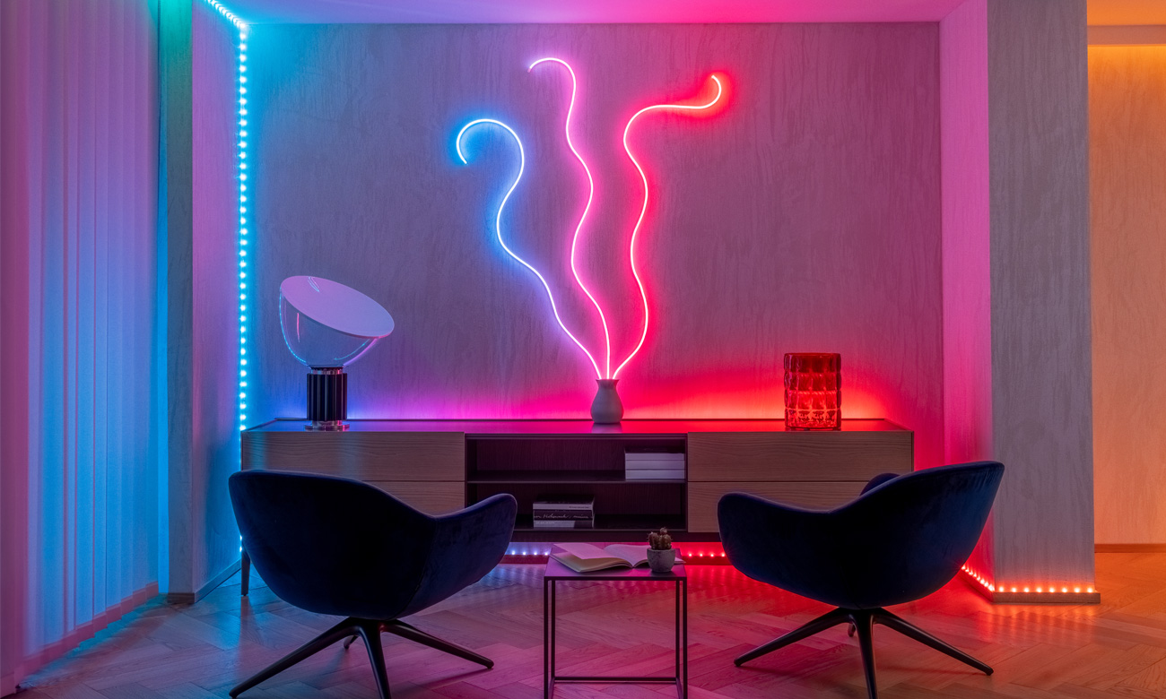 Inteligentna taśma Twinkly Flex 300 LED RGB - Lifestyle