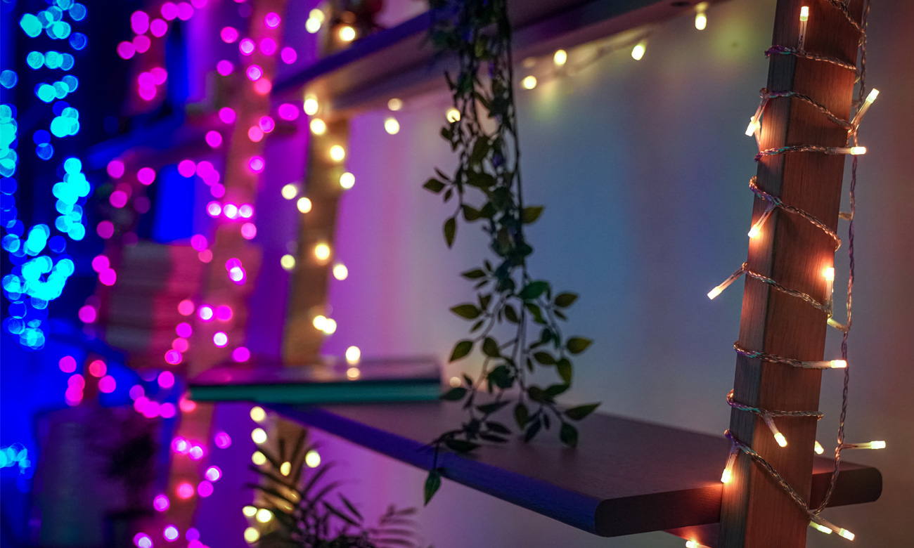 Inteligentne lampki Twinkly Icicle Sople 190 LED RGB - Zarządzaj każdą lampką osobno
