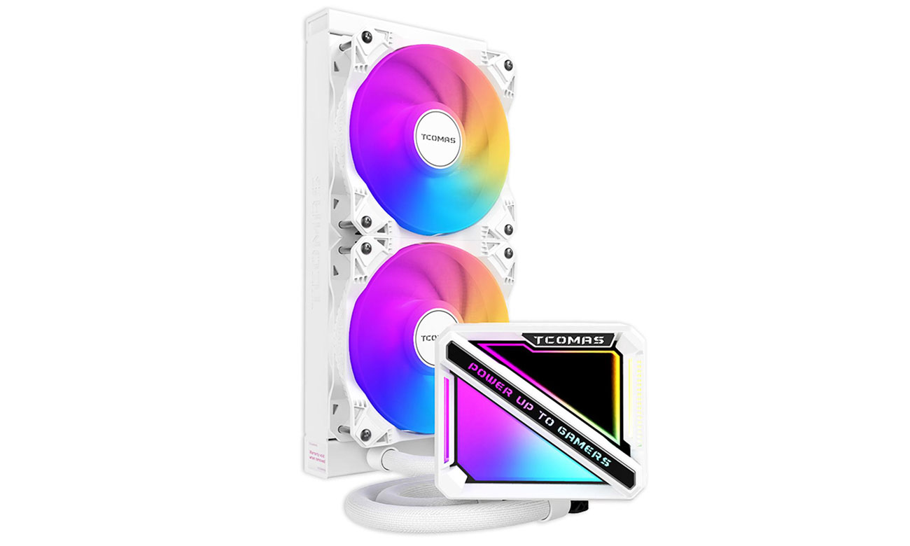 Tcomas LE200 240 White 2x120mm