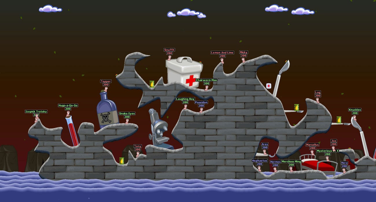 Worms World Party Remastered Mapa