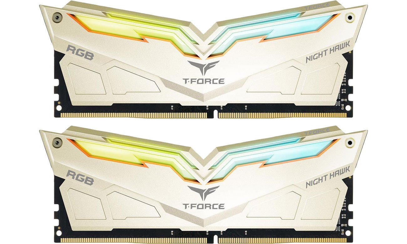 Pamięć RAM DDR4 T-Force 16GB 3200MHz Night Hawk RGB Legend CL14 (2x8GB) TF7D416G3200HC14ADC01