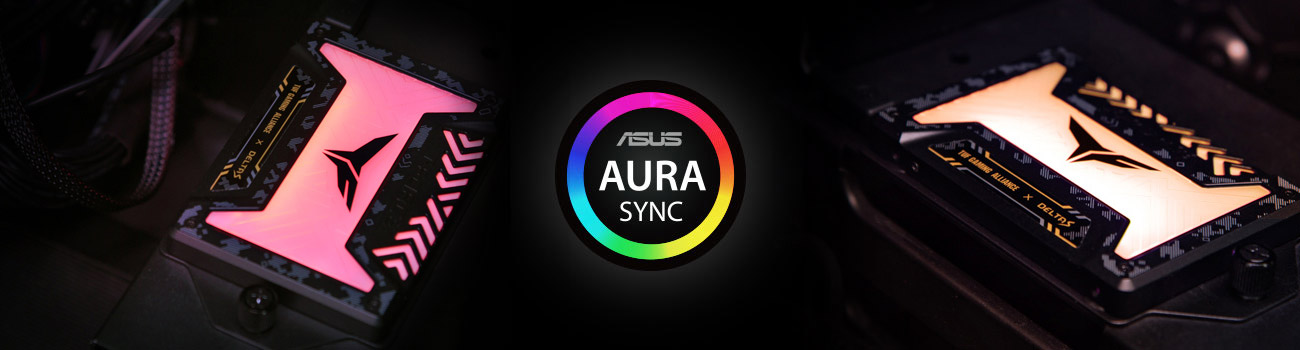 Podświetlenie dysku RGB
