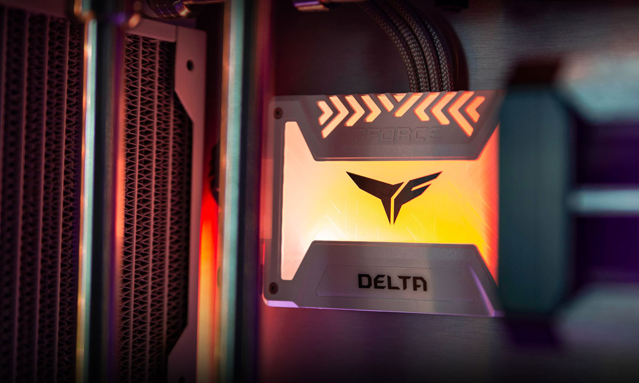Dysk SSD T-Force Delta RGB Podświetlenie