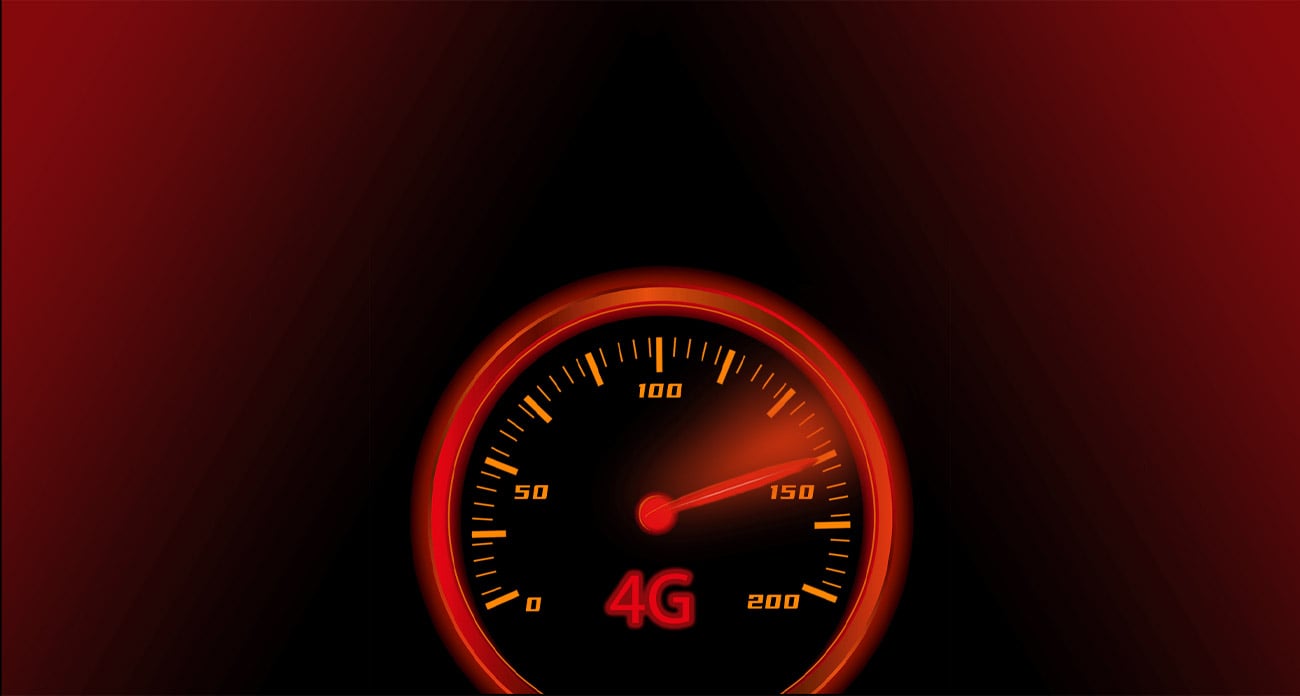 Oszałamiająco szybkie i stabilne połączenie 4G