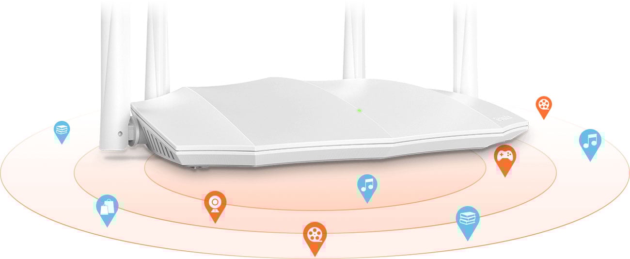 Router Tenda AC5 v3 1200Mb/s a/b/g/n/ac DualBand