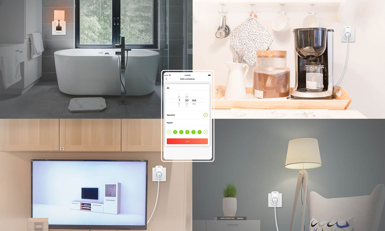 Gniazdo Smart Plug Tenda Beli SP6 3.68KW bezprzewodowe (Wi-Fi)