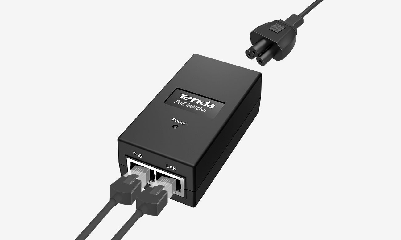 Akcesorium sieciowe Tenda Adapter POE PoE15F 48V 15W PoE15F