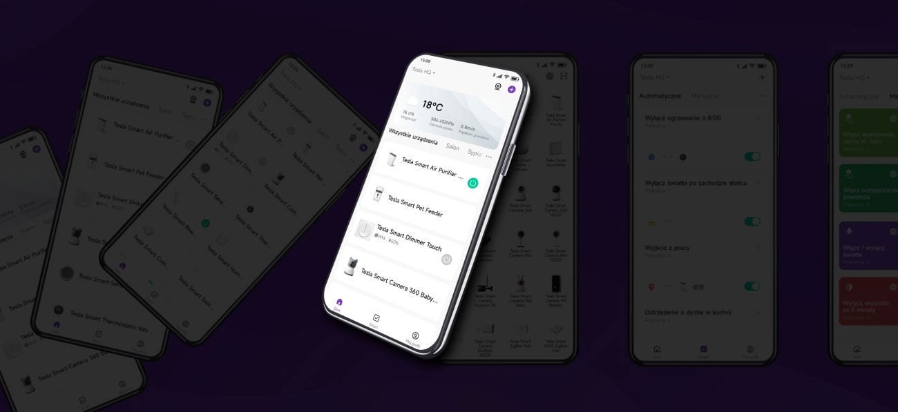 Tesla TechToy Smart Bulb E14 RGB Aplikacja