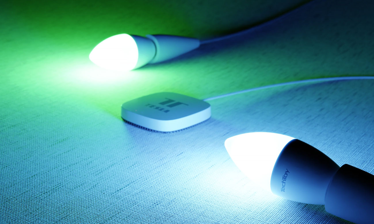 TechToy Smart Bulb RGB ZigBee E14 RGB Wiele kolorów