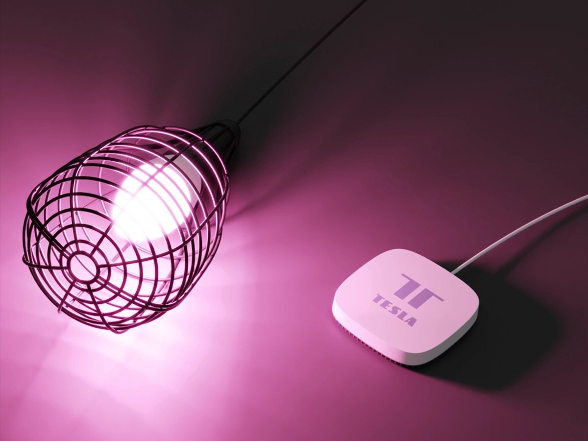 Inteligentna żarówka Tesla TechToy E14 ZigBee - Grafika lifestyle