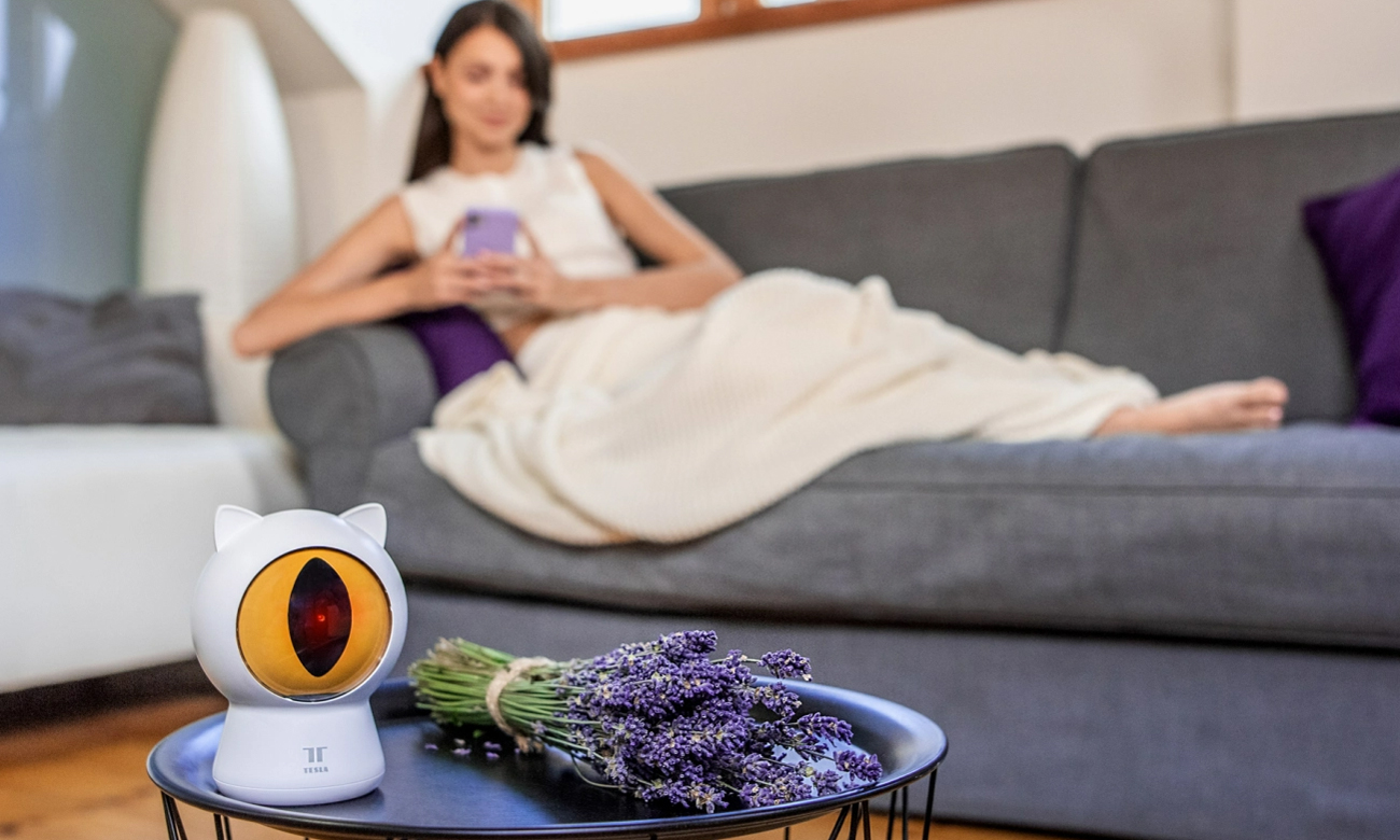 Tesla Zabawka dla kota laserowa