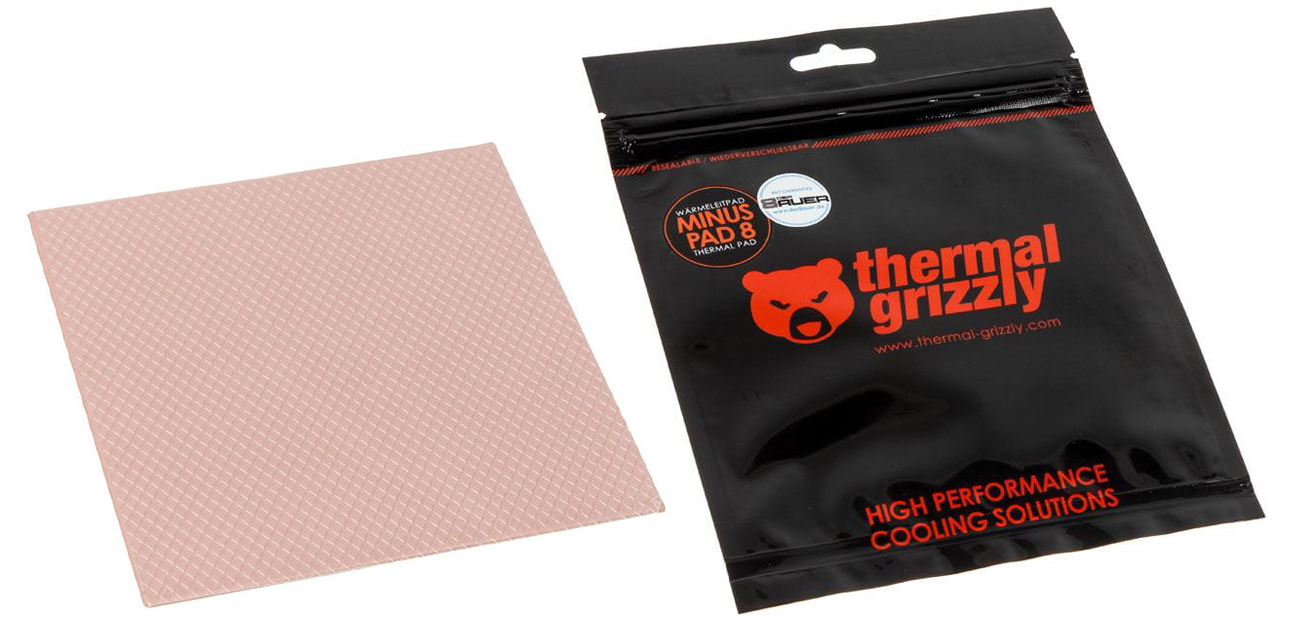 Thermal Grizzly Minus Pad 8 100x100x1,5 mm Wärmeleitpads