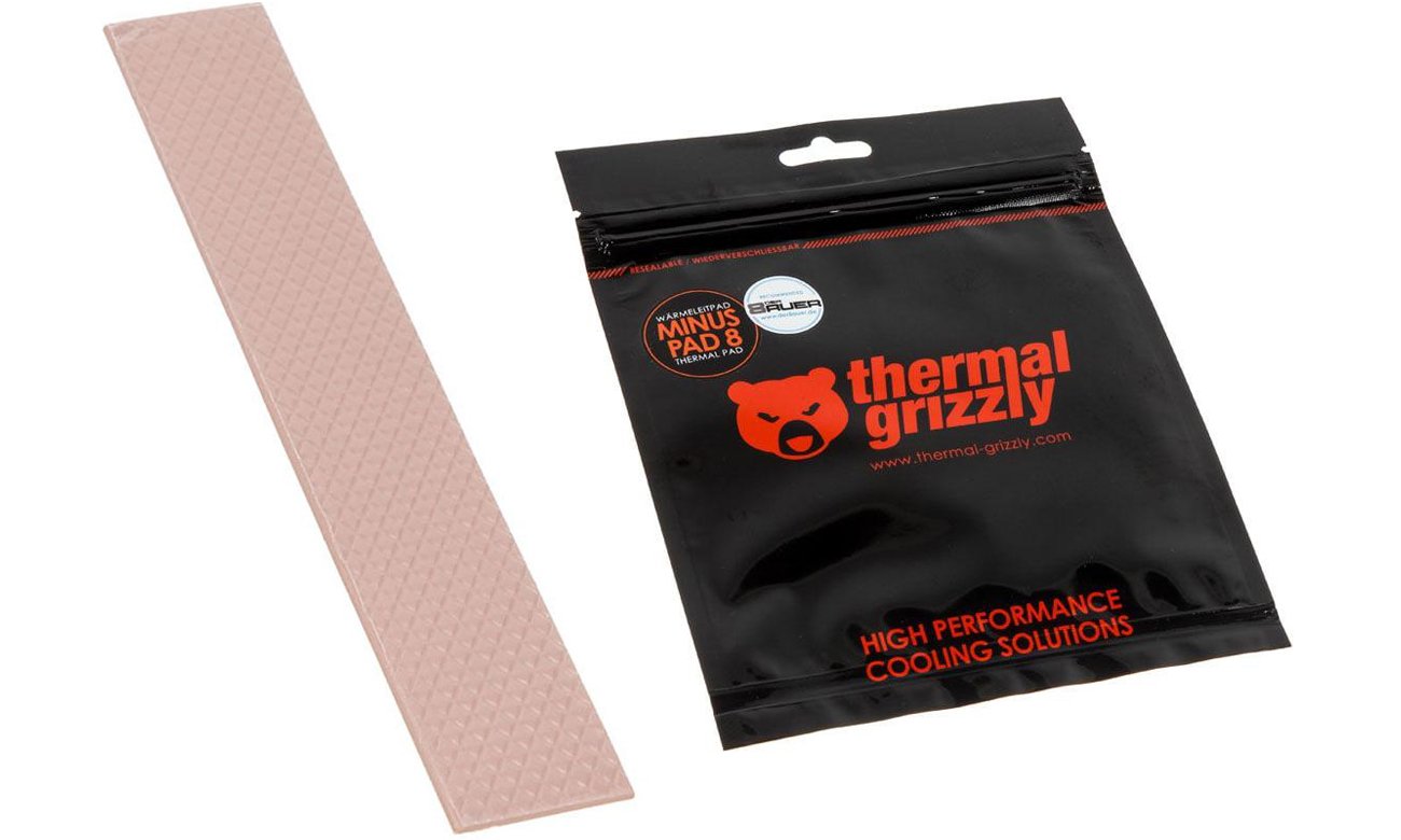 Thermal Grizzly Minus Pad 8 120x20x1,5 mm Wärmeleitpads