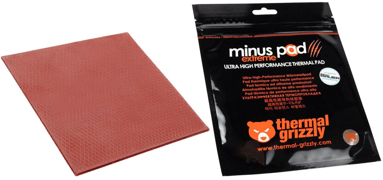 Thermal Grizzly Minus Pad Extreme 100x100x1,5 mm Wärmeleitpad