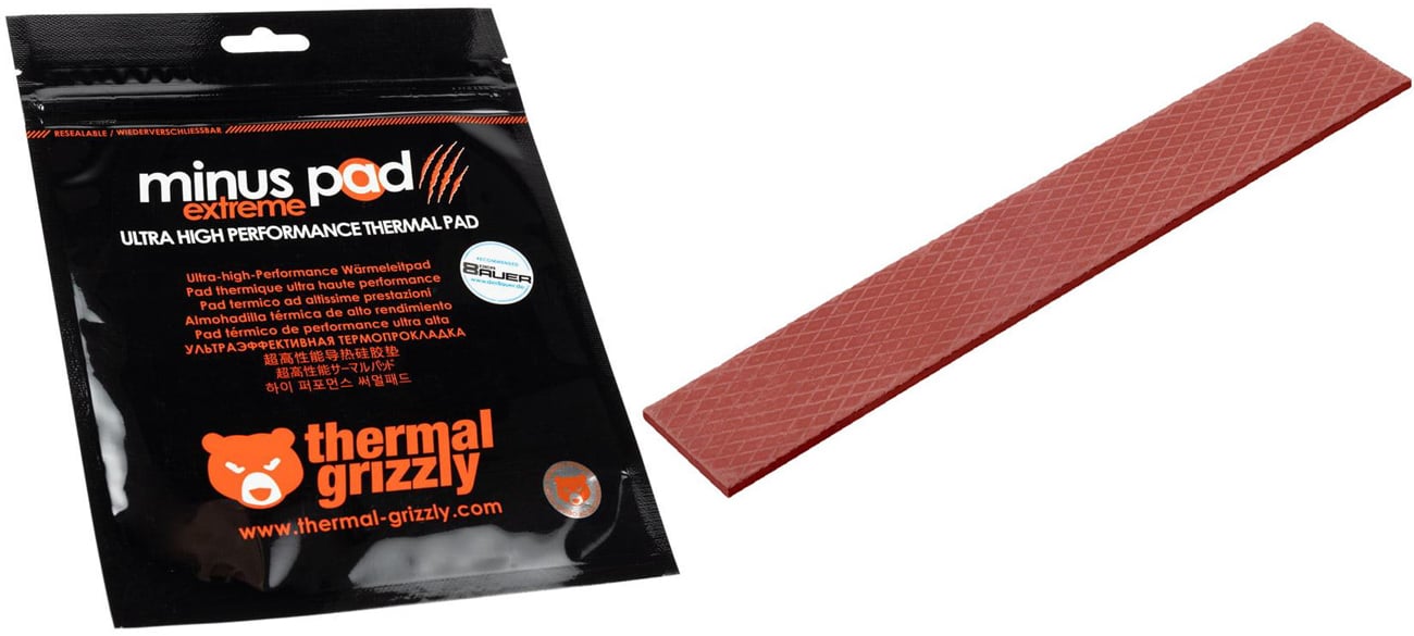 Thermal Grizzly Minus Pad Extreme 120x20x2 mm Wärmeleitpad