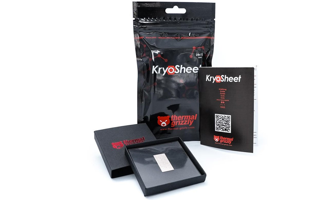 Wärmeleitpads KryoSheet Thermal Grizzly 24 x 12 mm