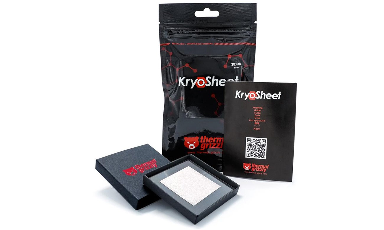 Thermal Grizzly KryoSheet 38 x 38 mm Wärmeleitpads