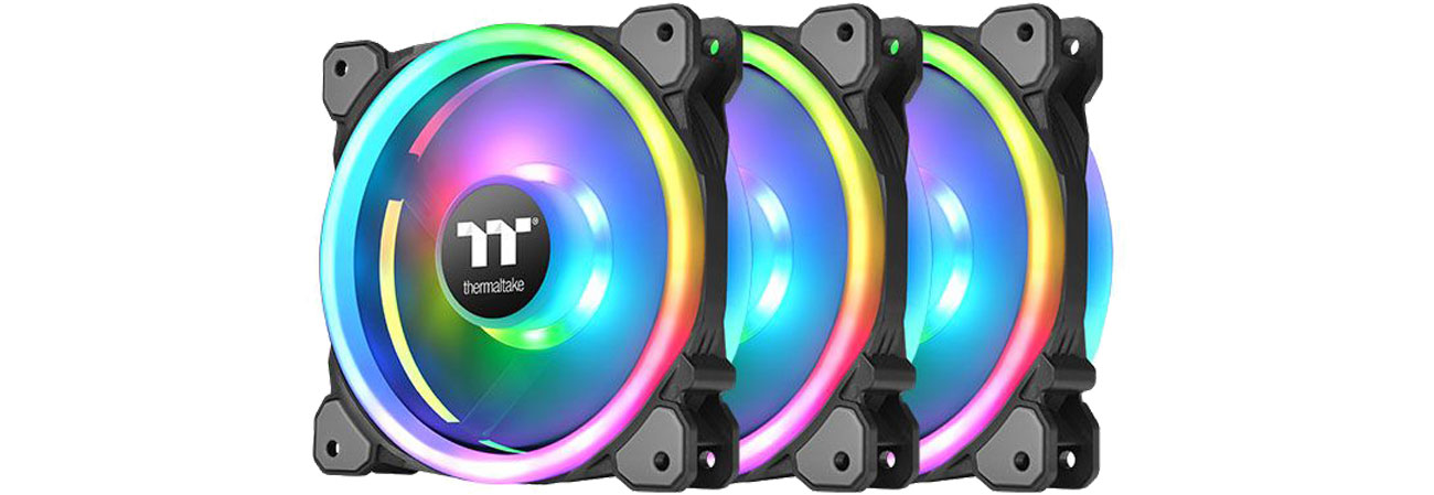 Wentylator do komputera Thermaltake Riing Trio 12 RGB 3 pack 3x120mm CL-F072-PL12SW-A