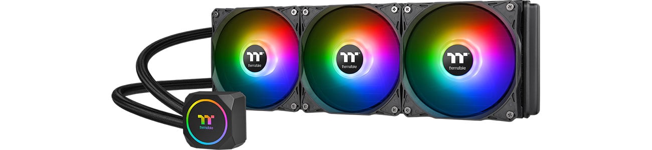 Chłodzenie procesora Thermaltake TH360 ARGB 3x120mm CL-W300-PL12SW-A