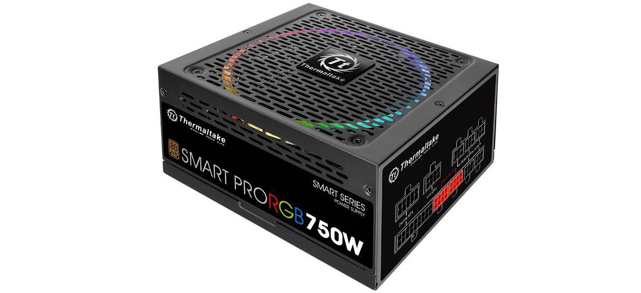 Zasilacz Thermaltake 750W Smart Pro RGB Modular 80+ Bronze BOX