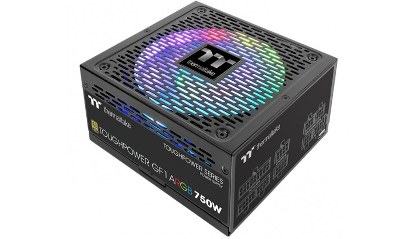 Zasilacz do komputera Thermaltake Toughpower GF1 ARGB 750W