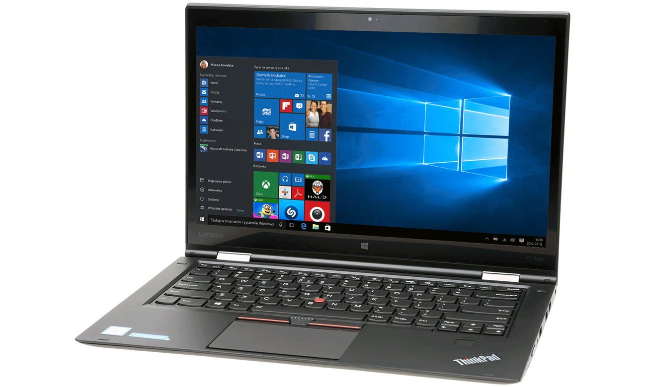 Lenovo ThinkPad X1 Yoga układ graficzny intel hd graphics