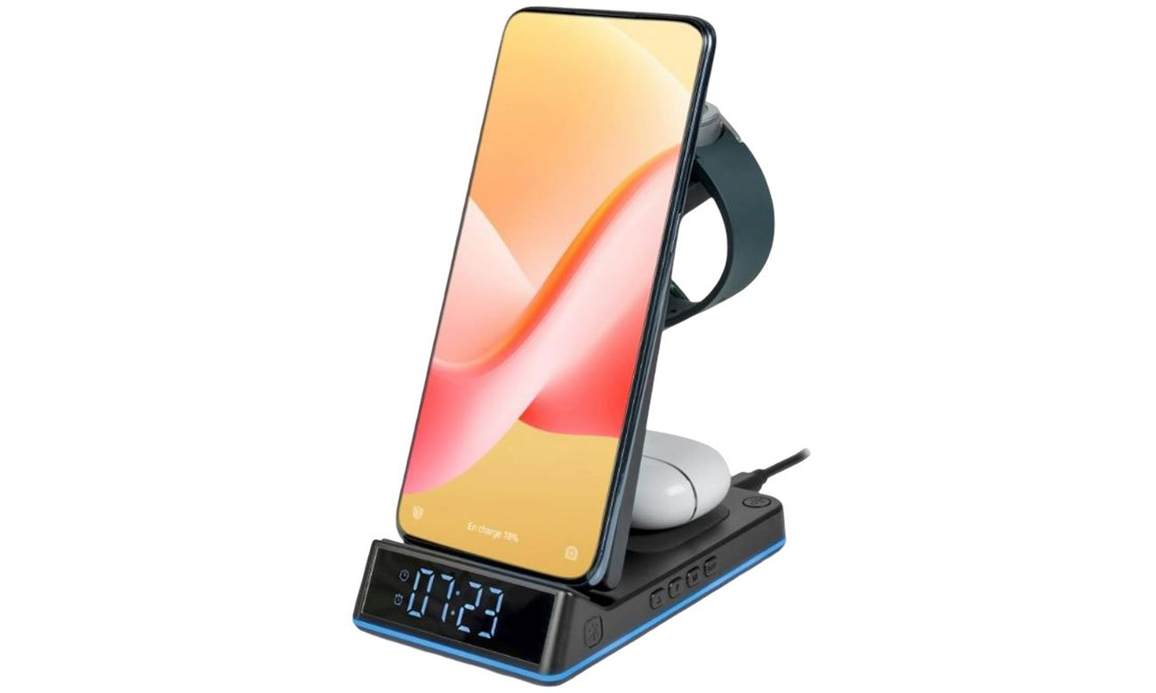 Thomson Stacja ładująca Galaxy 3w1 Budzik