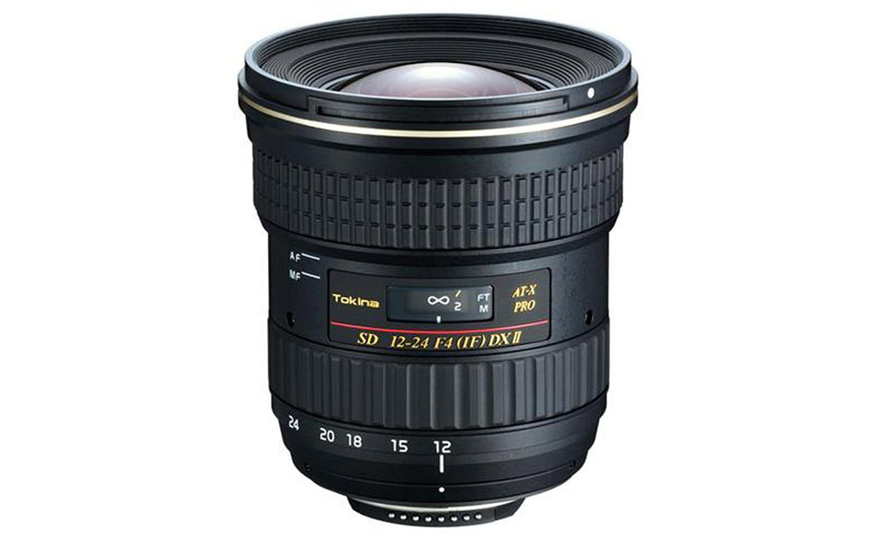 Obiektyw zmiennoogniskowy Tokina AF 12-24 AT-X 124 AF PRO DX II CANON