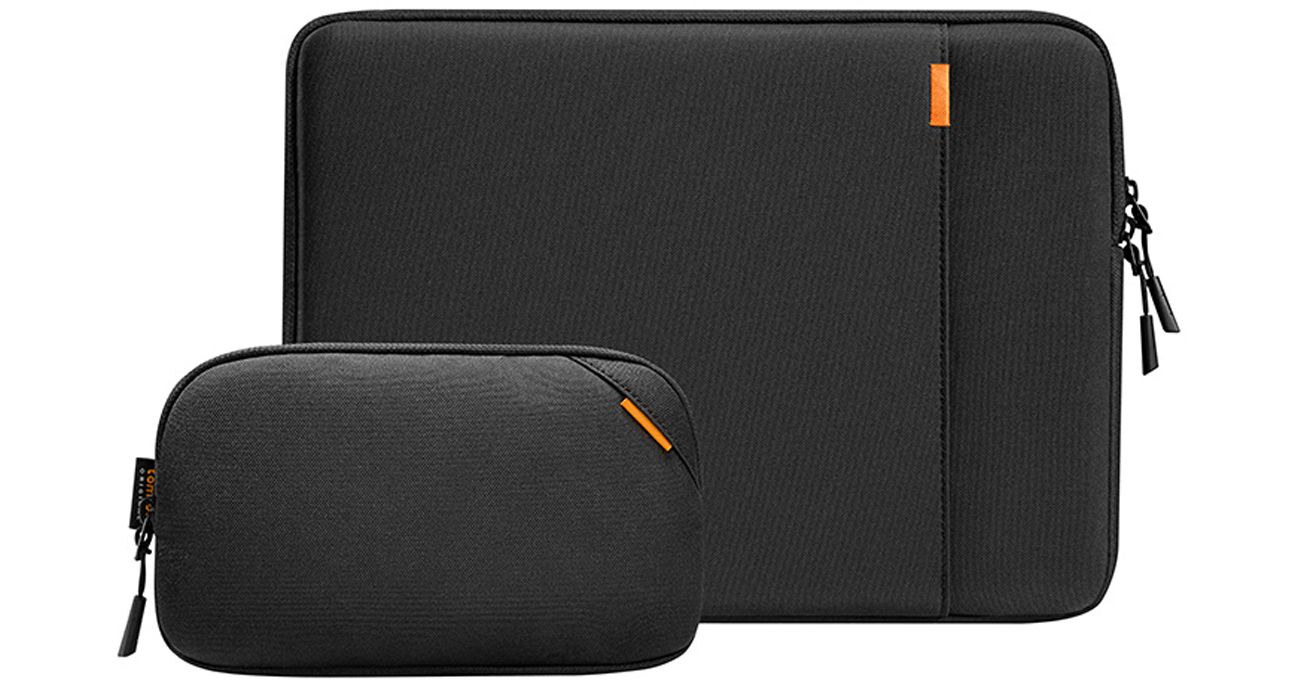 Zestaw etui na laptopa Tomtoc Defender-A13 14'' - czarny