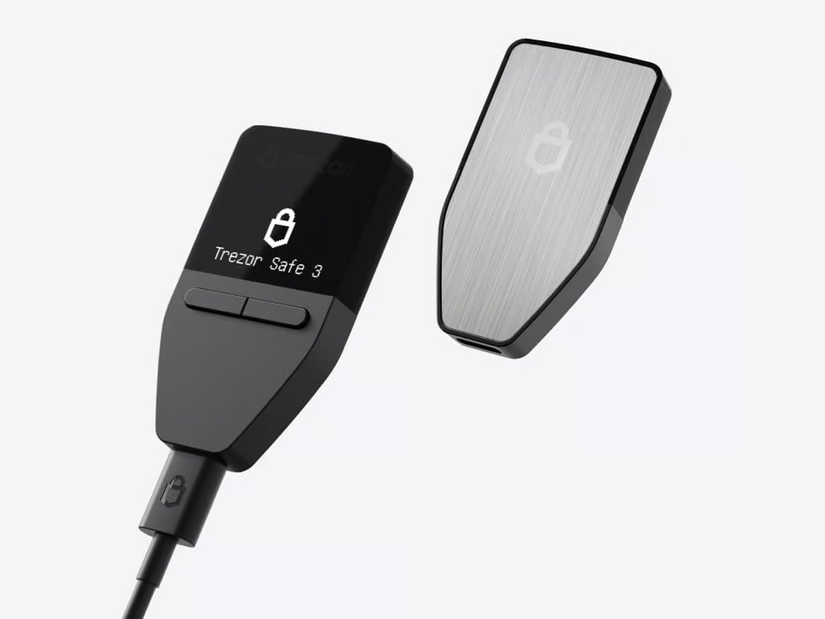 Trezor Safe 3 - Stellar Silver