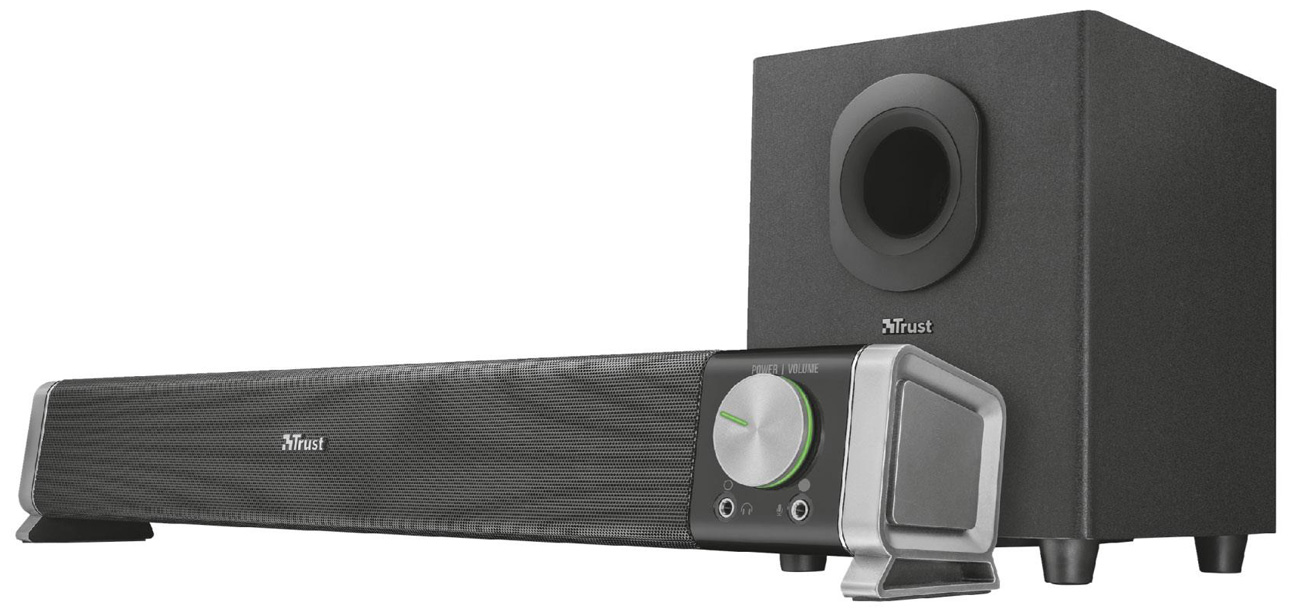 Trust 2.1 Asto Soundbar Speaker Set