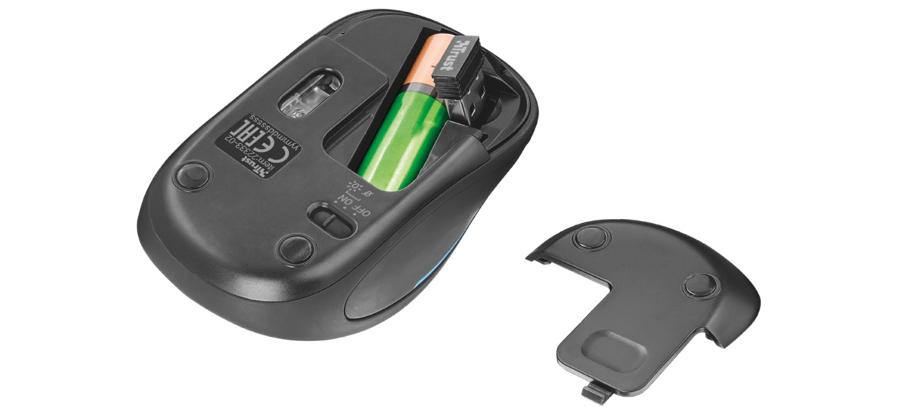 Myszka bezprzewodowa Trust Yvi FX Wireless Mouse