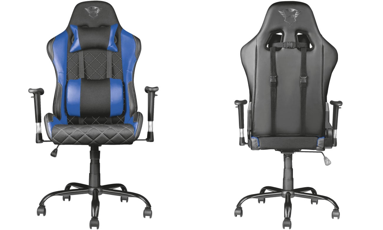 Fotel dla gracza Trust GXT 707B Resto Gaming Czarno-niebieski