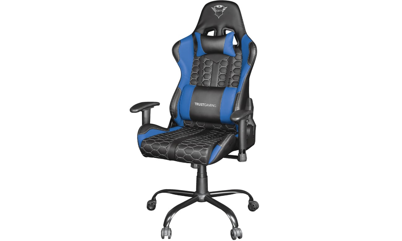 Fotel gamingowy Trust GXT 708B Resto Gaming Chair Czarno-niebieski