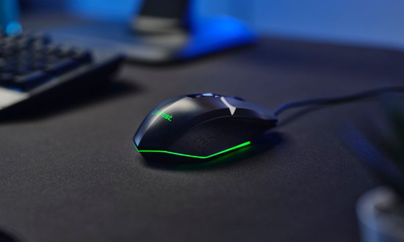 Gaming-Maus Trust GXT 109 FELOX Schwarz