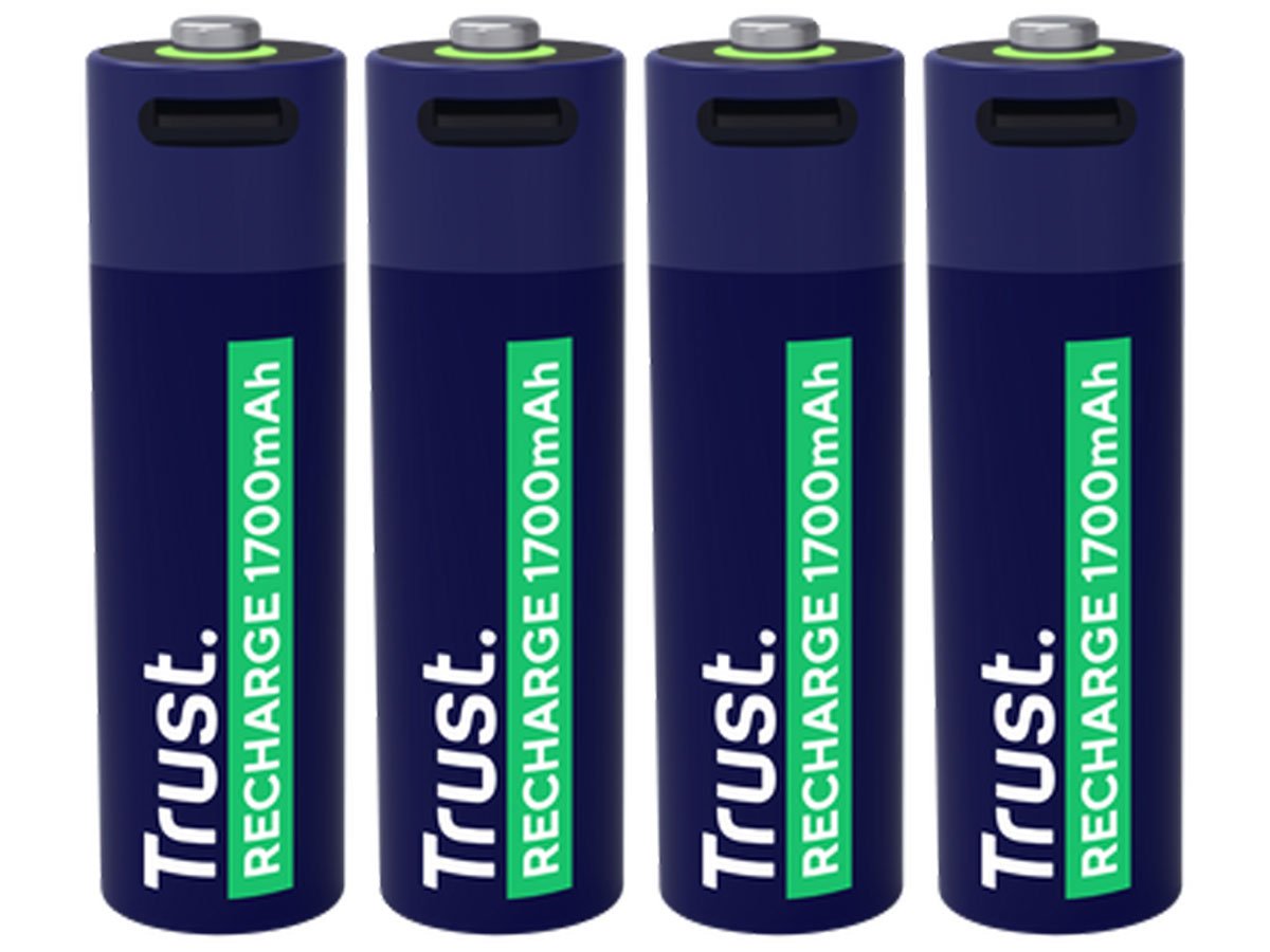 Trust 4x AAA - ładowanie USB-C