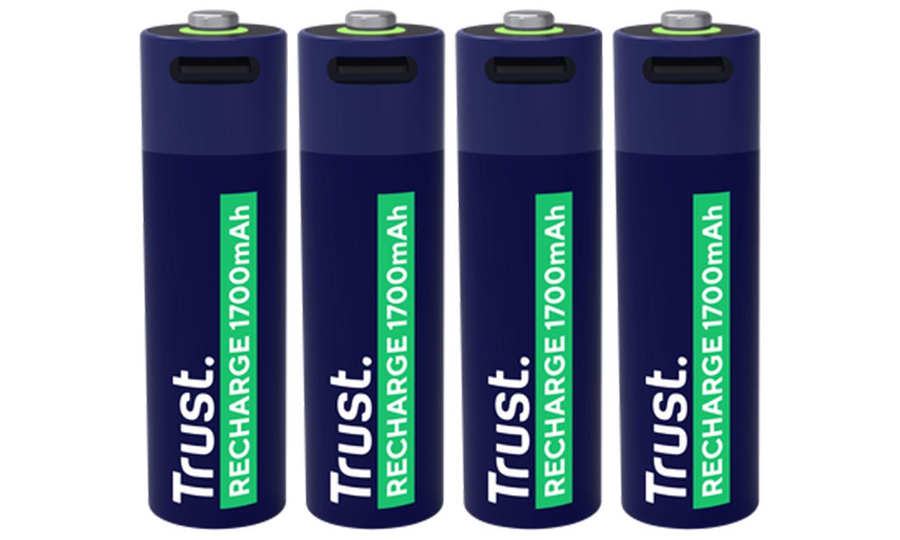 Trust 4x AAA - ładowanie USB-C