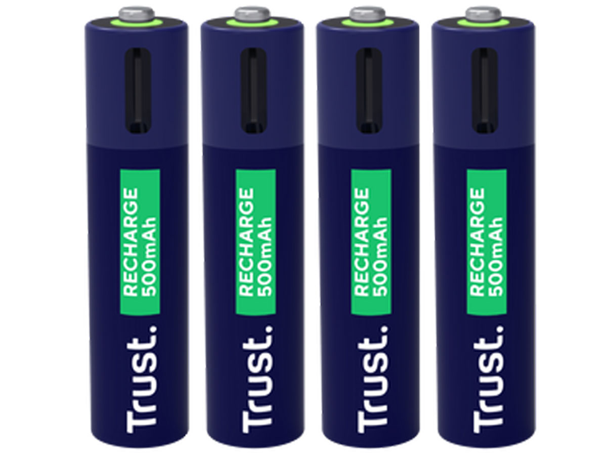 Trust 4x AAA - ładowanie USB-C