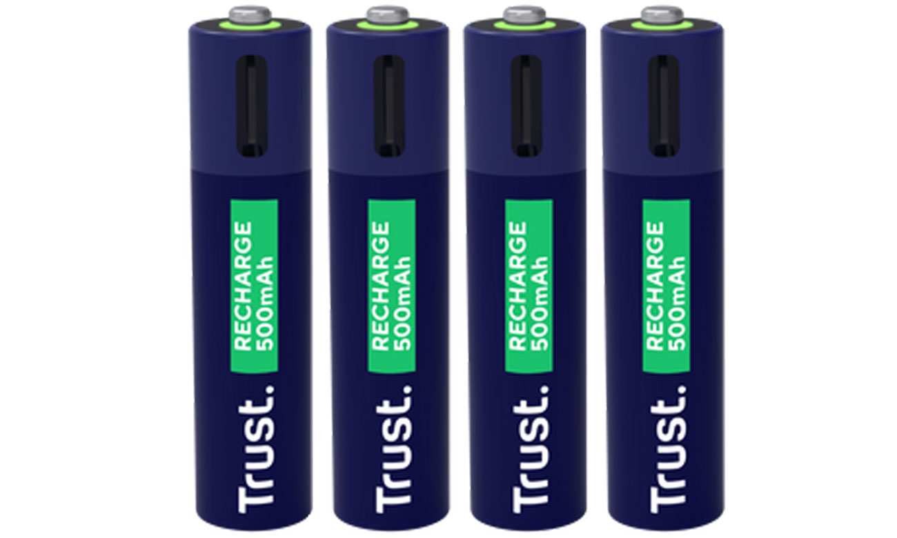 Trust 4x AAA - ładowanie USB-C