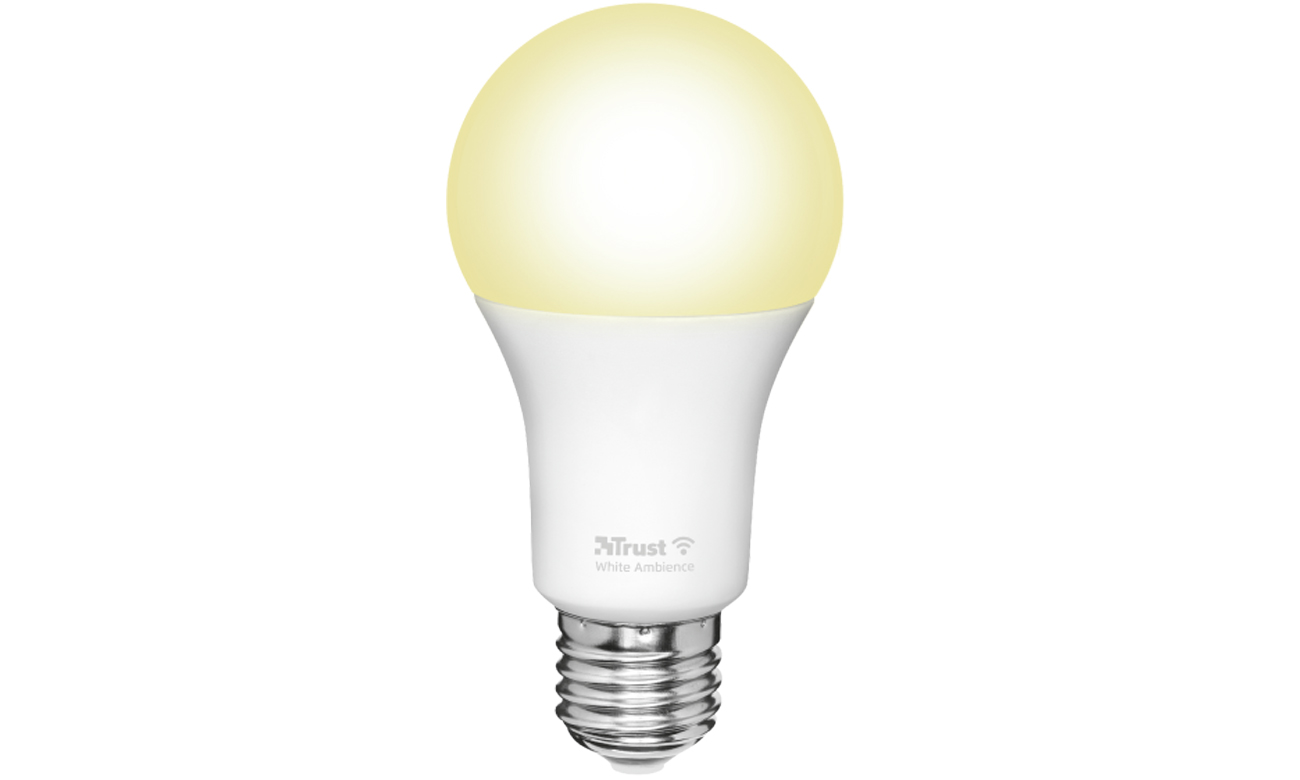 Inteligentna żarówka Trust Smart WiFi LED bulb white ambience E27