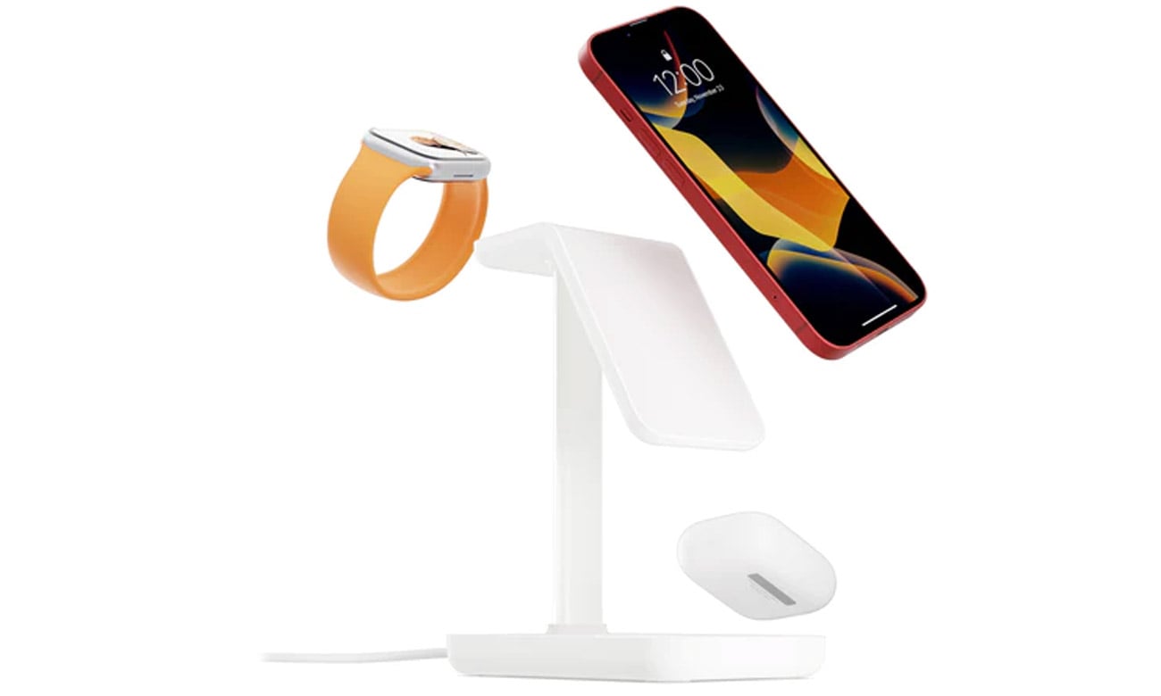 Ładowarka Twelve South HiRise 3 Wireless Charging Stand MagSafe 20W biały