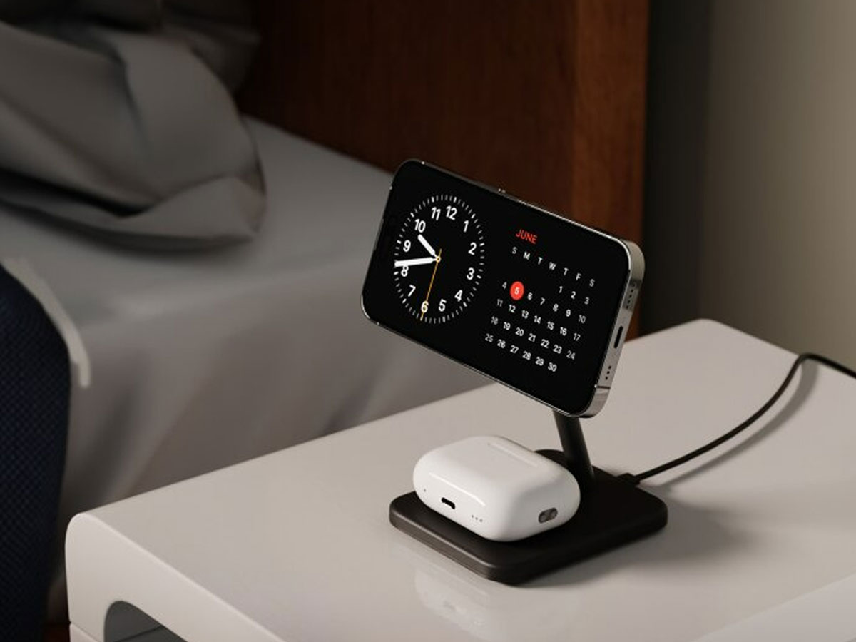 Ładowarka Twelve South HiRise 2 Deluxe dla dwóch urządzeń MagSafe black