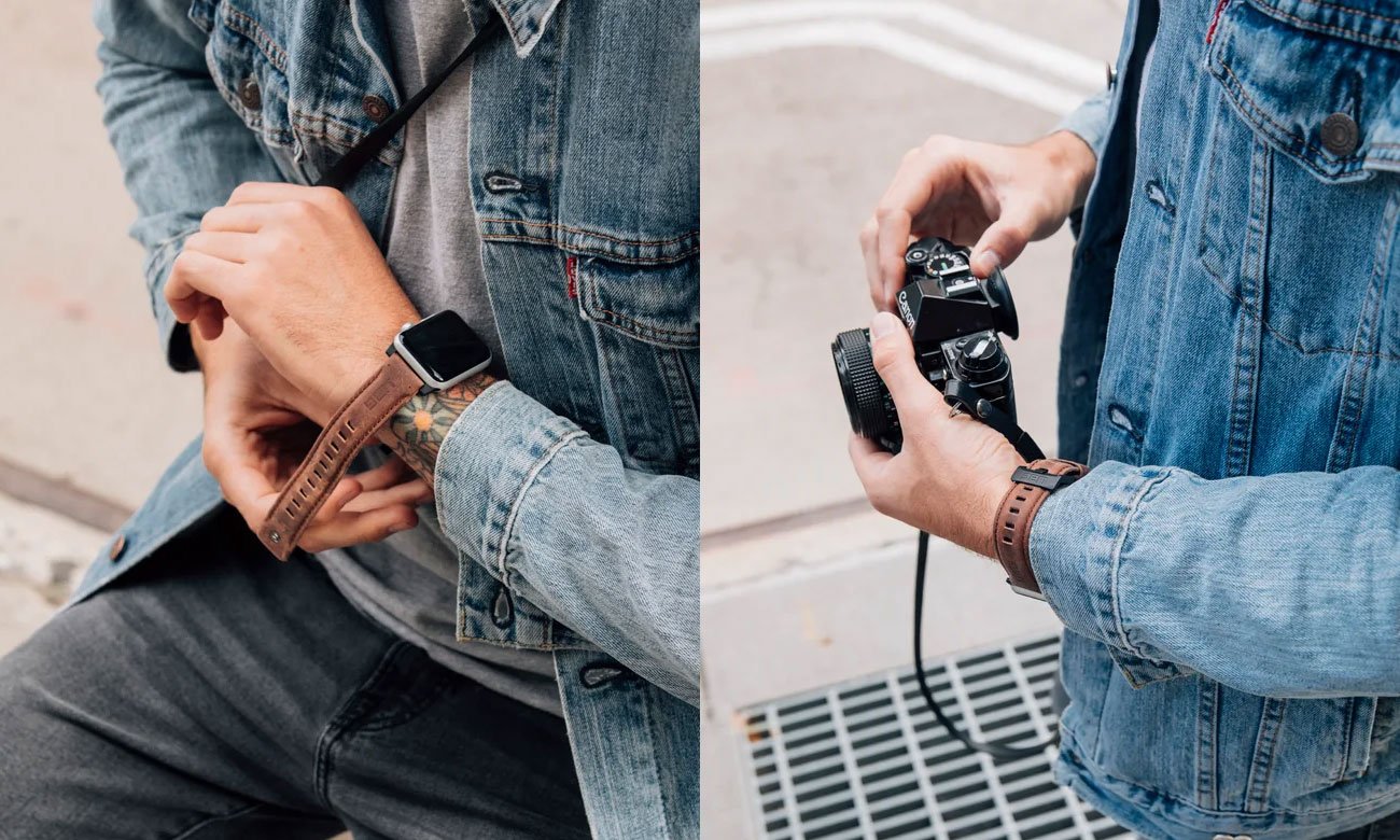 UAG Leather Watch Strap do Apple Watch
