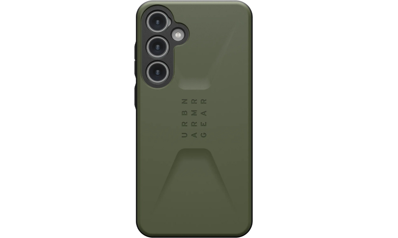 Etui UAG Civilian do Samsung Galaxy S24 Plus Olive Drab - Widok z tyłu