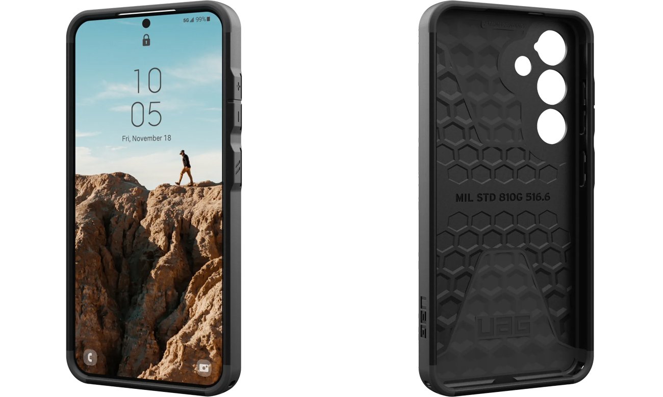 Etui UAG Civilian do Samsung Galaxy S24 Black - Widok ogólny