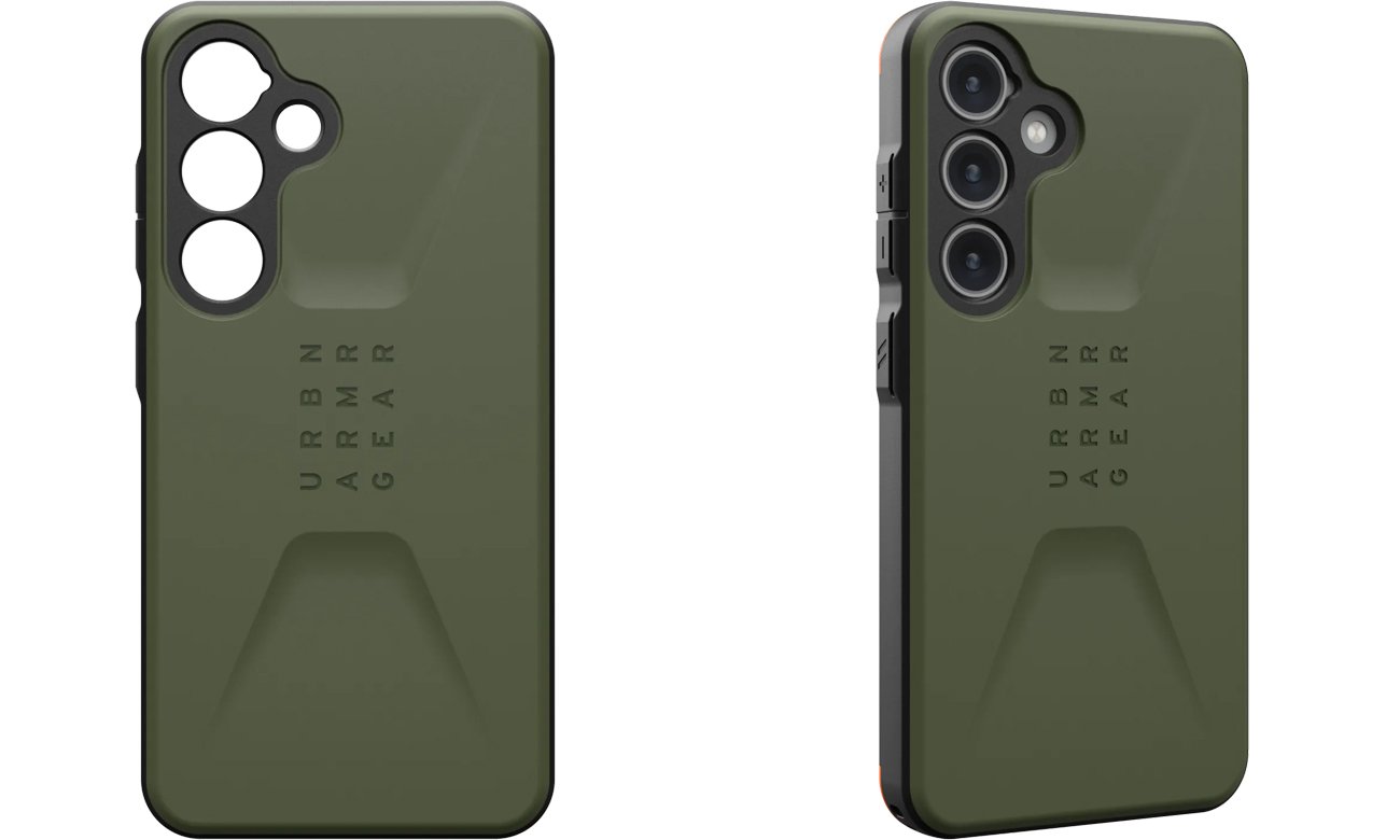 Etui UAG Civilian do Samsung Galaxy S24 Olive Drab - Widok ogólny