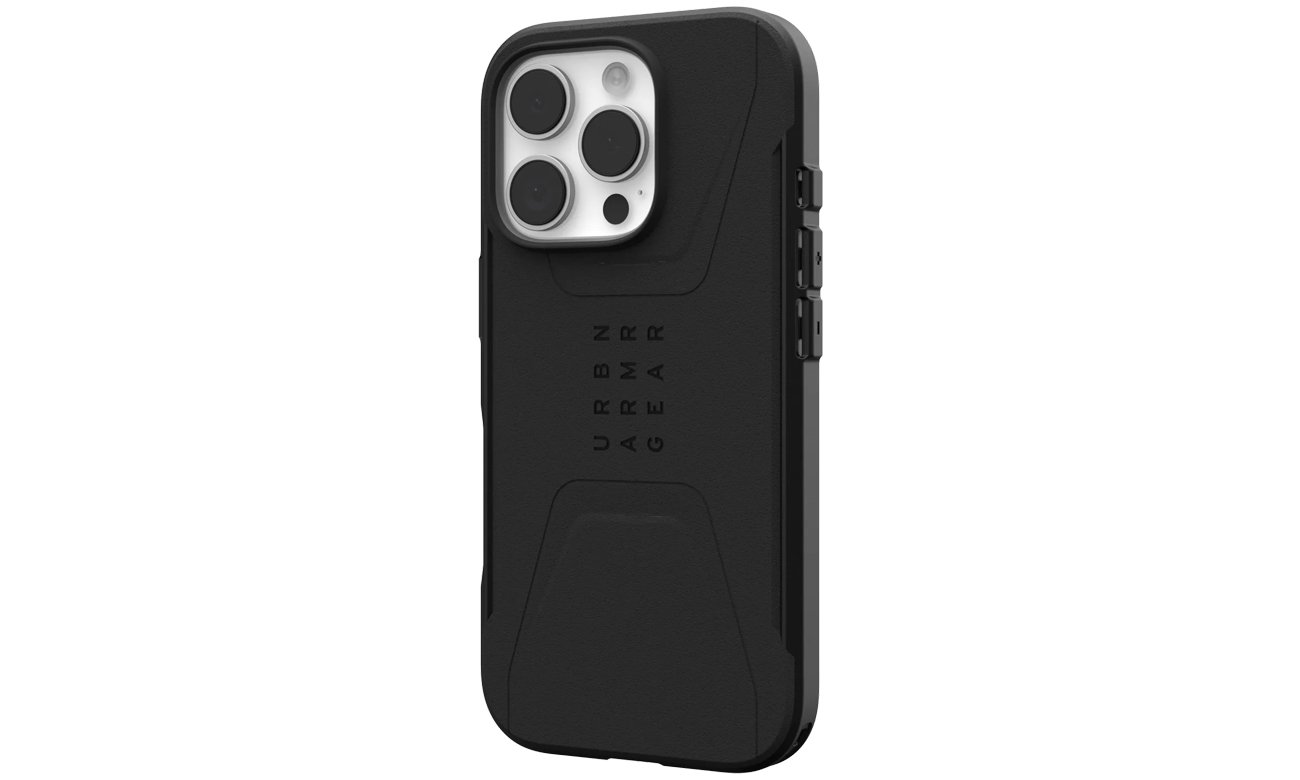 Hülle UAG Civilian MagSafe für iPhone 16 Pro Schwarz